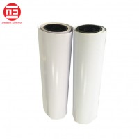 White bright self adhesive eco solvent vinyl for digital printing